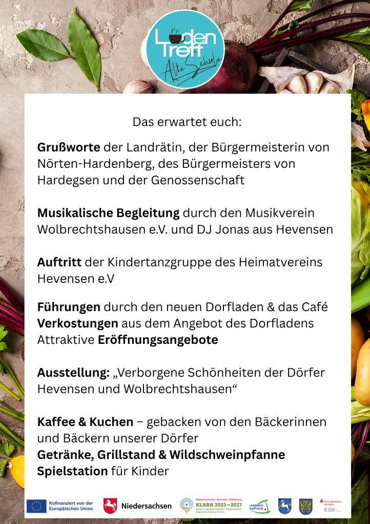 Programm für die Eröffnungsfeier