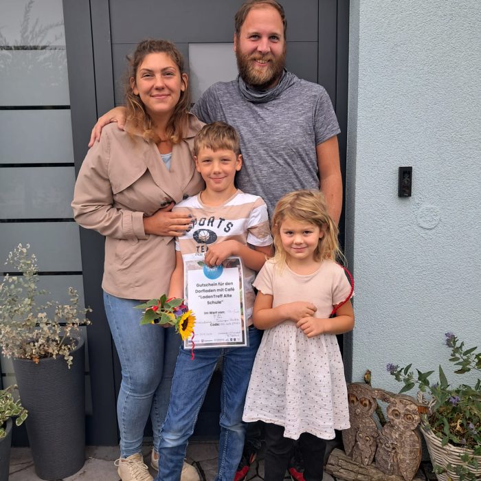 Lucas gewinnt bei unserem Preisauscchreiben.