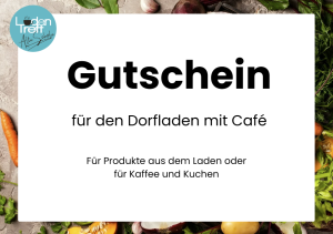 Gutschein für den Laden